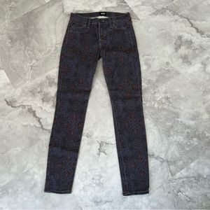 Hudson‎ USA Nico Super Skinny Midrise Size 26 Jeans Medallion